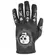 Helstons Kustom Skull мотоперчатки Black Черный
