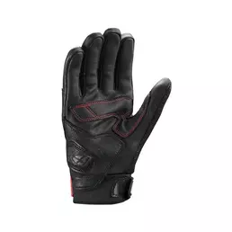 Ixon Mirage Leather мотоперчатки Black White Red Белый