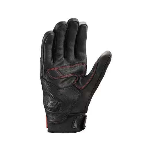 Ixon Mirage Leather мотоперчатки Black White Red Белый