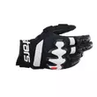 Alpinestars Halo Leather мотоперчатки Black White Белый (размер: 2xl)