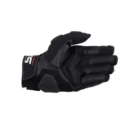 Alpinestars Halo Leather мотоперчатки Black White Белый