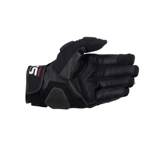 Alpinestars Halo Leather мотоперчатки Black White Белый