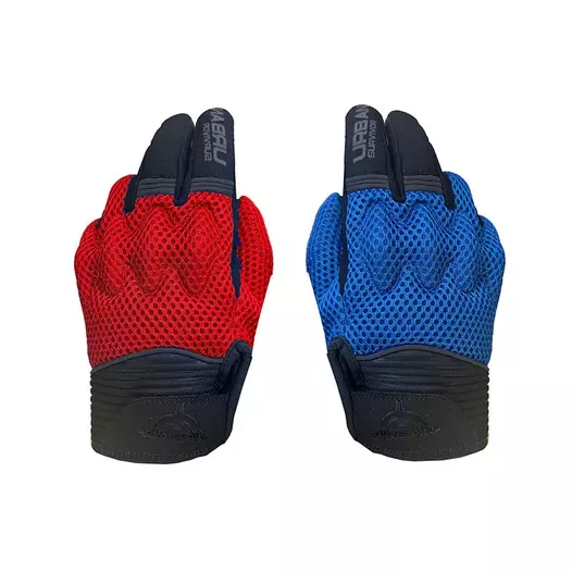 Berik Urban Survivor Mesh мотоперчатки Red Blue Красный (размер: s)