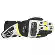 Alpinestars Sp-1 Leather Glove 2015 White Black Yellow Желтый