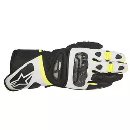 Alpinestars Sp-1 Leather Glove 2015 White Black Yellow Желтый