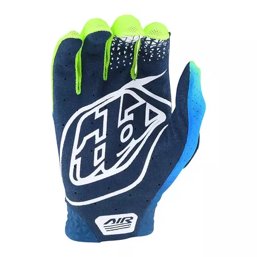 Troy Lee Designs Air Jet мотоперчатки Blue Yellow Синий