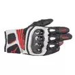 Alpinestars Sp X Air Carbon V2 мотоперчатки White Red Красный