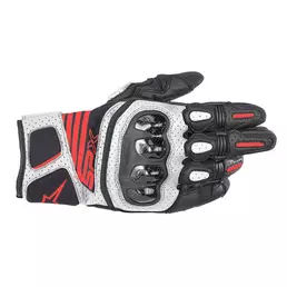 Alpinestars Sp X Air Carbon V2 мотоперчатки White Red Красный