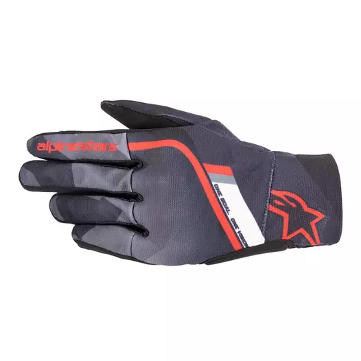 Alpinestars Reef мотоперчатки Black Grey Camo Red Серый (размер: m)
