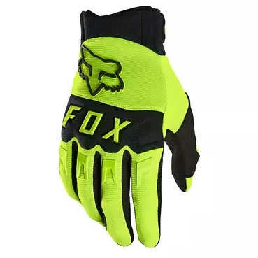 Fox Dirtpaw 2021 мотоперчатки Yellow Fluo Желтый