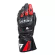 Dainese Druid 4 мотоперчатки Black Red Красный (размер: xl)