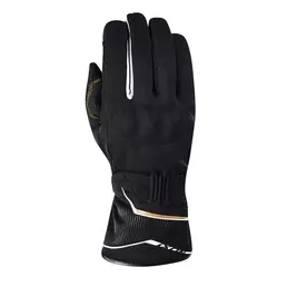 Ixon Pro Globe Lady мотоперчатки Black White Gold Золотистый