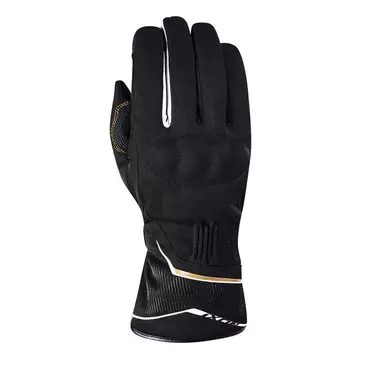 Ixon Pro Globe Lady мотоперчатки Black White Gold Золотистый