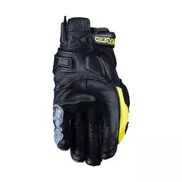 Five Sf2 мотоперчатки Grey Yellow Fluo Черный