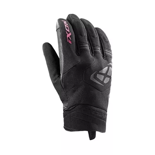 Ixon Ms Mig 2 Wp Lady мотоперчатки Black Fuchsia Розовый