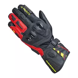 Held Evo-thrux 3 мотоперчатки Black White Red Красный