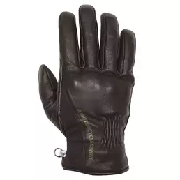 Helstons Pure Hiver Leather мотоперчатки Black Черный