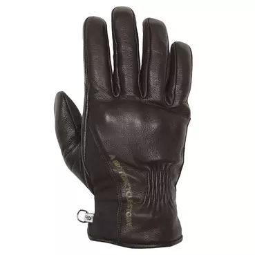 Helstons Pure Hiver Leather мотоперчатки Black Черный