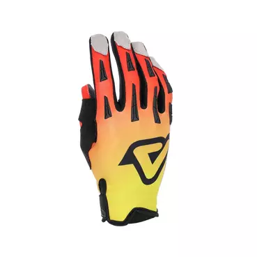 Acerbis Mx X-p 2.0 мотоперчатки Black Yellow Черный