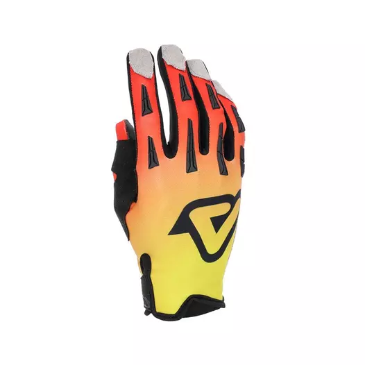 Acerbis Mx X-p 2.0 мотоперчатки Black Yellow Черный