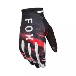 Fox 180 Kairos мотоперчатки White Red Fluo Красный