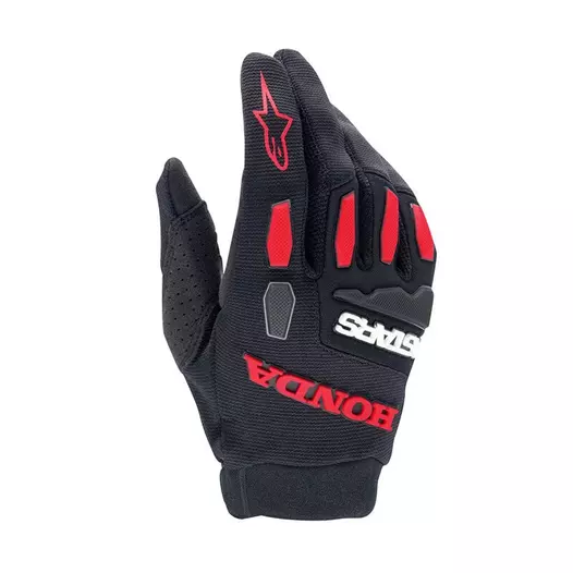 Alpinestars Honda Full Bore мотоперчатки Black Черный (размер: s)