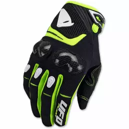 Ufo Reason мотоперчатки Black Yellow Fluo Желтый