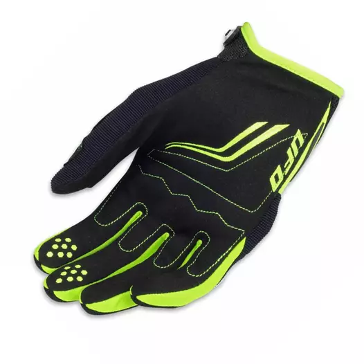 Ufo Reason мотоперчатки Black Yellow Fluo Желтый
