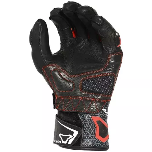 Macna Street R Youth мотоперчатки Black White Red Черный