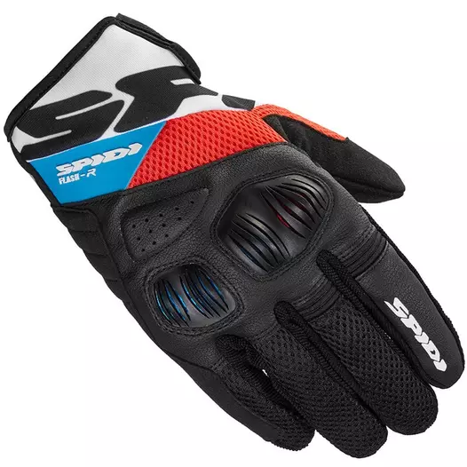 Spidi Flash R Evo мотоперчатки Blue Red White Красный (размер: m)