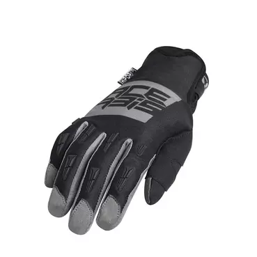 Acerbis Mx Wp Homologated мотоперчатки Grey Черный