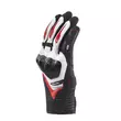 Clover Raptor 3 мотоперчатки Black White Red Красный