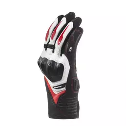 Clover Raptor 3 мотоперчатки Black White Red Красный