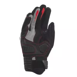 Clover Raptor 3 мотоперчатки Black White Red Красный