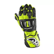 Berik Track 2.0 Kid мотоперчатки Black White Fluo Yellow Желтый