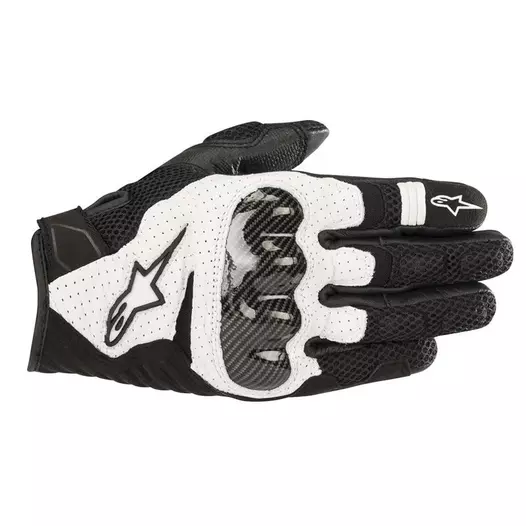 Alpinestars Smx-1 Air V2 мотоперчатки Black White Белый (размер: s)