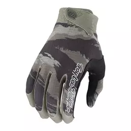 Troy Lee Designs Air Brushed мотоперчатки Green Зеленый