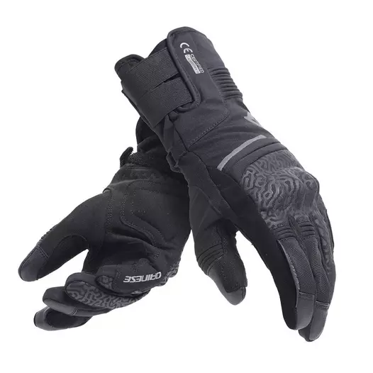 Dainese Tempest 2 D-dry Thermal Woman мотоперчатки Black Черный