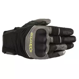 Alpinestars Crosser Air Touring мотоперчатки Black Anthracite Yellow Fluo Желтый