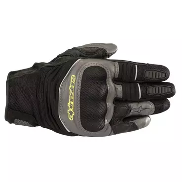 Alpinestars Crosser Air Touring мотоперчатки Black Anthracite Yellow Fluo Желтый