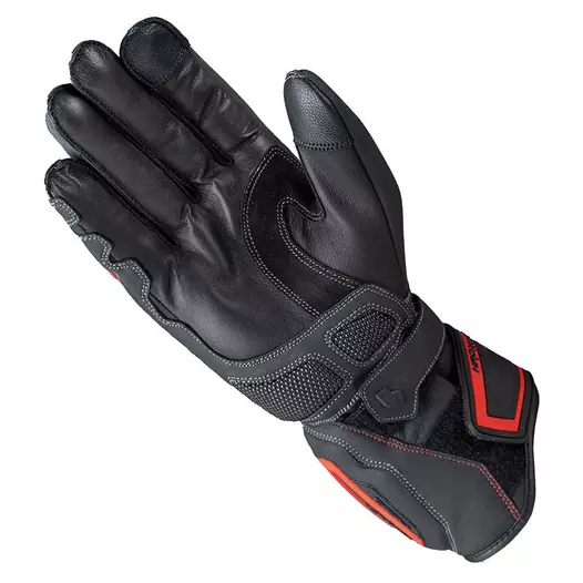Held Revel 3.0 мотоперчатки Black White Red Черный