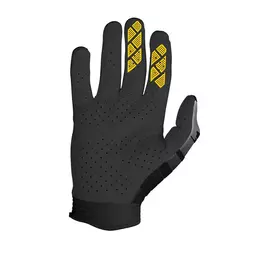 Seven Mx Zero 25.1 Clash мотоперчатки Black Yellow Черный