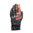 Dainese Carbon 4 Short мотоперчатки Black Red Fluo Красный