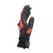 Dainese Carbon 4 Short мотоперчатки Black Red Fluo Красный