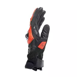 Dainese Carbon 4 Short мотоперчатки Black Red Fluo Красный