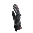 Dainese Carbon 4 Short мотоперчатки Black Red Fluo Красный