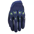 Five Stunt Evo 2 мотоперчатки Blue Fluo Yellow Синий (размер: m)