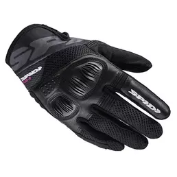 Spidi Flash-r Evo Lady мотоперчатки Black Черный