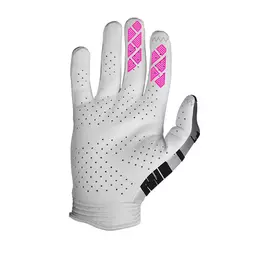 Seven Mx Zero 25.1 Clash мотоперчатки White Pink Серый