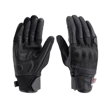 Blauer Digit мотоперчатки Black Черный